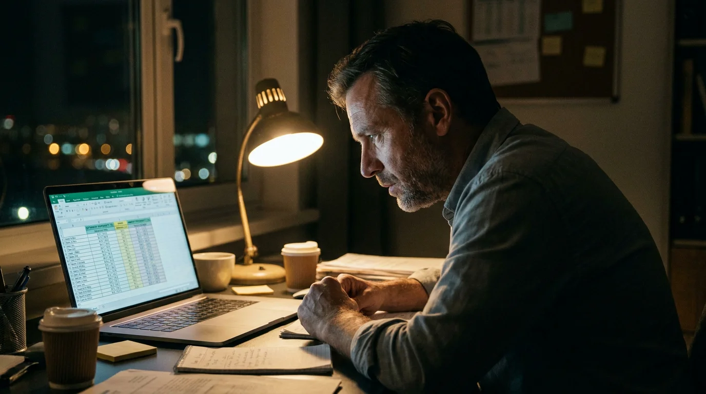 Bettor reviewing probability estimates on screen with a data-driven approach