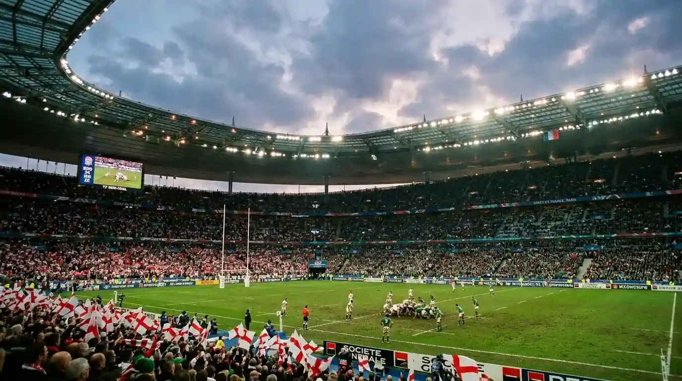 Champions Cup semi-final at a neutral venue with balanced crowd support